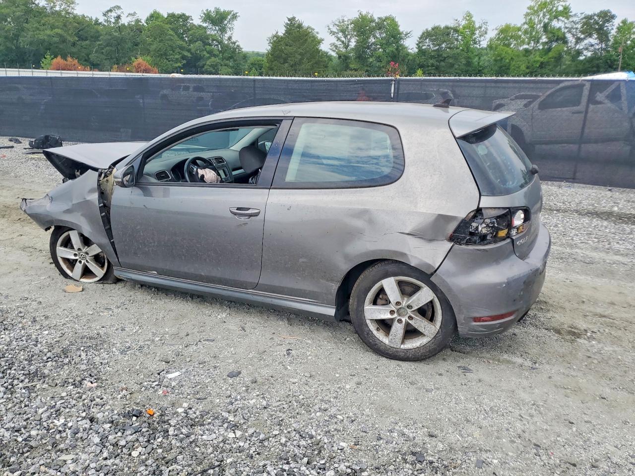 2012 Volkswagen Golf Gray vin: WVWMM7AJ8CW037661