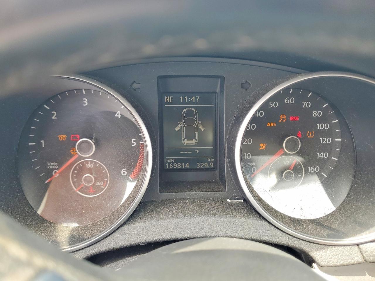 2012 Volkswagen Golf Gray vin: WVWMM7AJ8CW037661