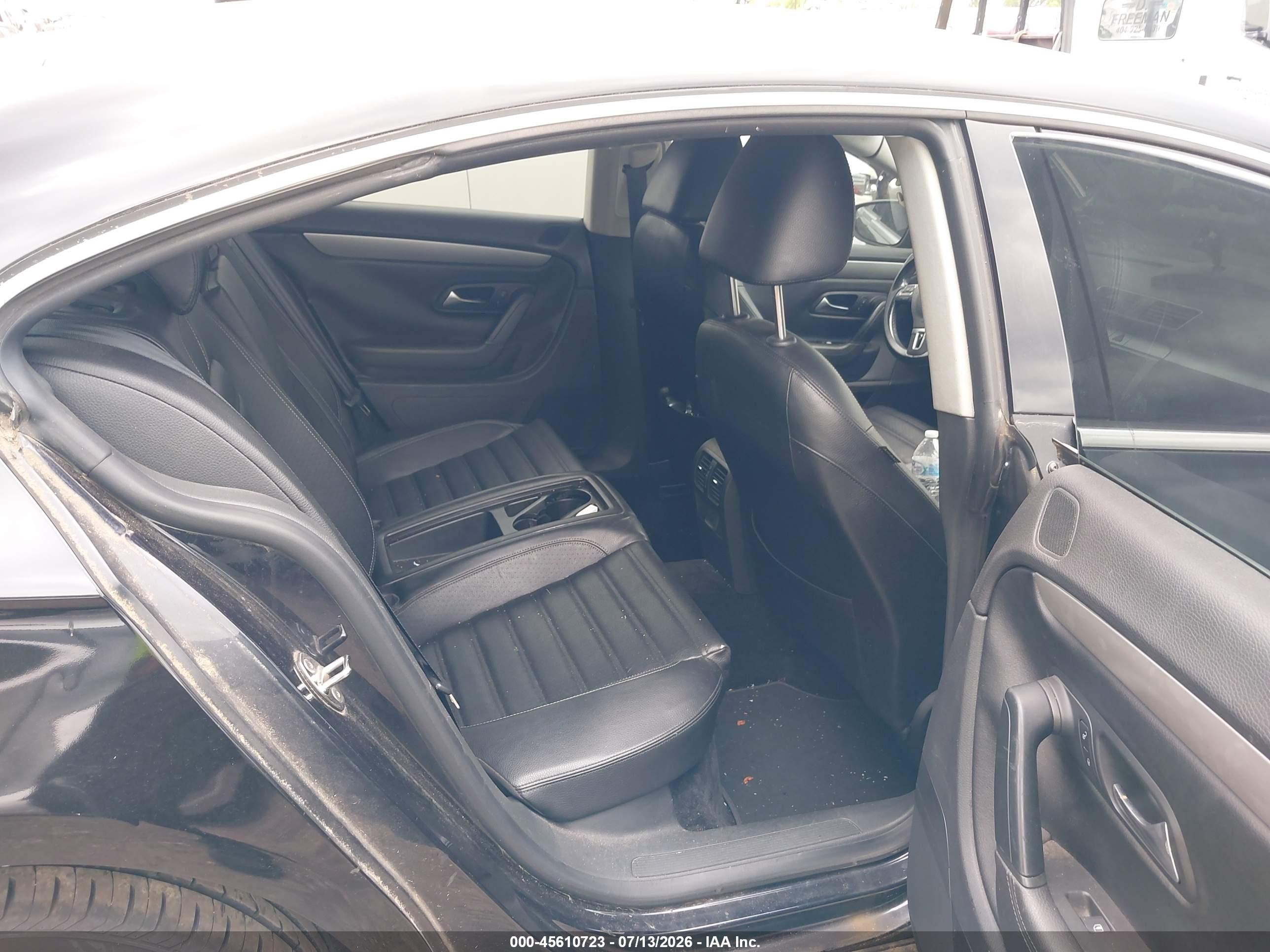 2011 Volkswagen Cc Sport Black vin: WVWMN7AN0BE713623