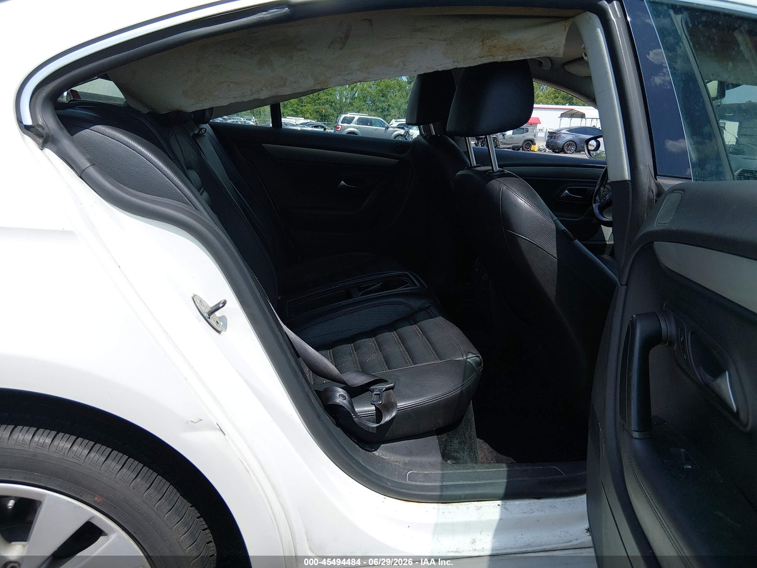 2012 Volkswagen Cc Sport White vin: WVWMN7AN0CE504139