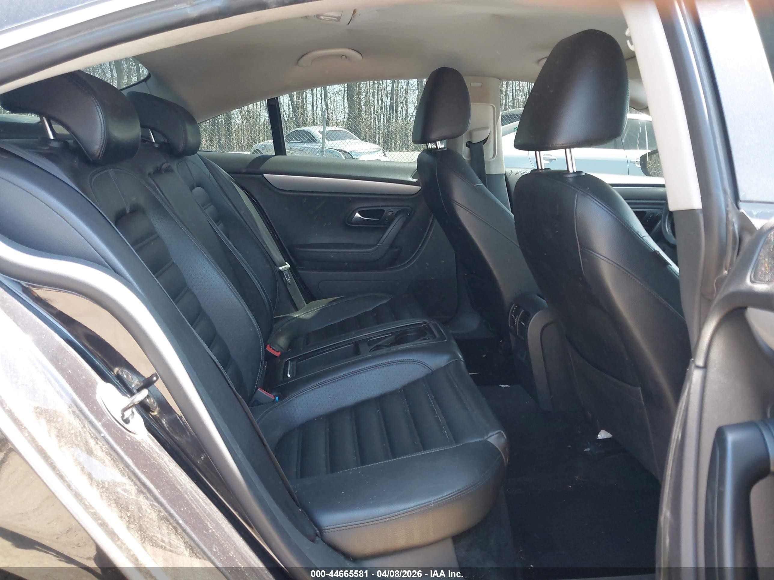 2012 Volkswagen Cc Sport Черный vin: WVWMN7AN0CE525668