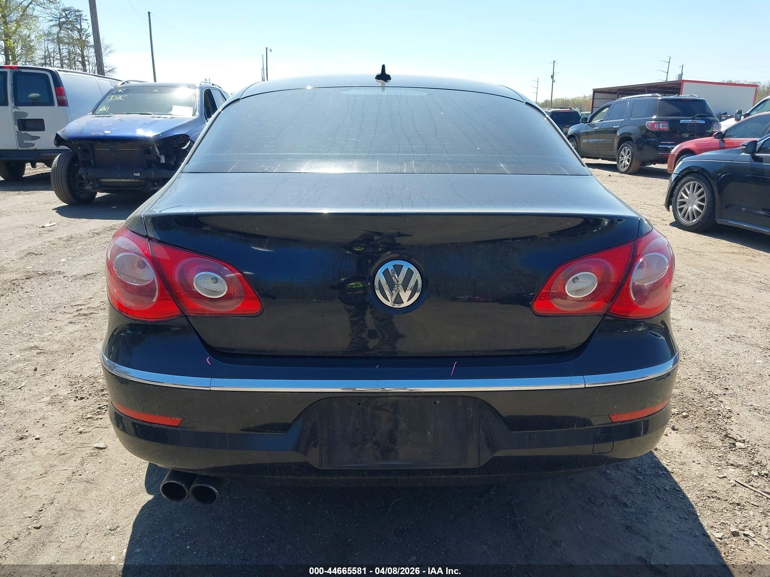 2012 Volkswagen Cc Sport Черный vin: WVWMN7AN0CE525668