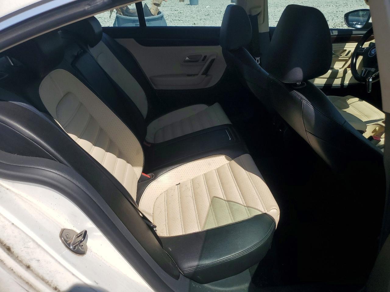 2012 Volkswagen Cc Sport White vin: WVWMN7AN1CE501055