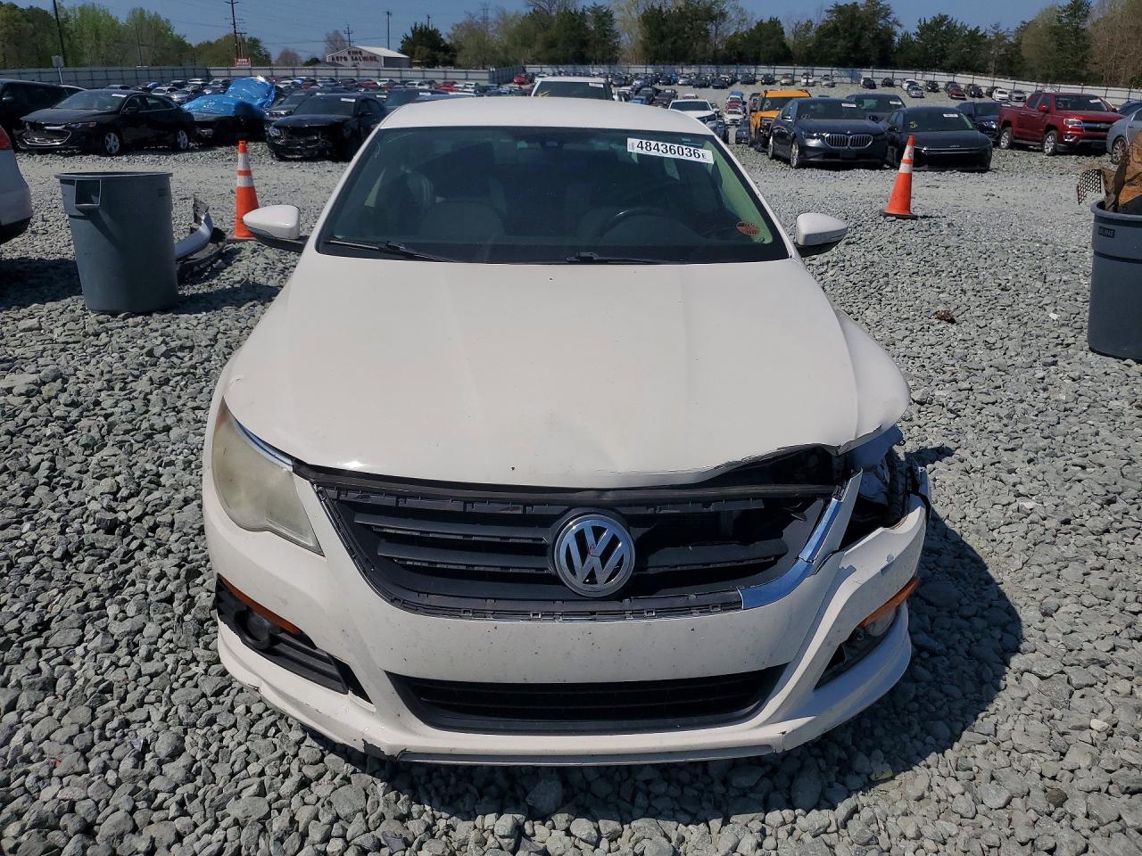 2012 Volkswagen Cc Sport White vin: WVWMN7AN1CE501055