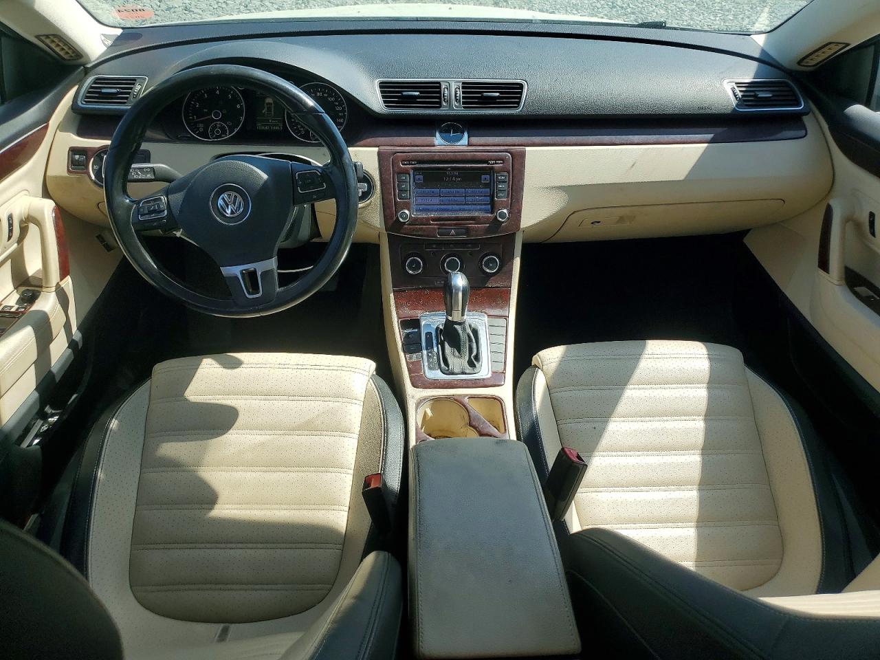 2012 Volkswagen Cc Sport White vin: WVWMN7AN1CE501055