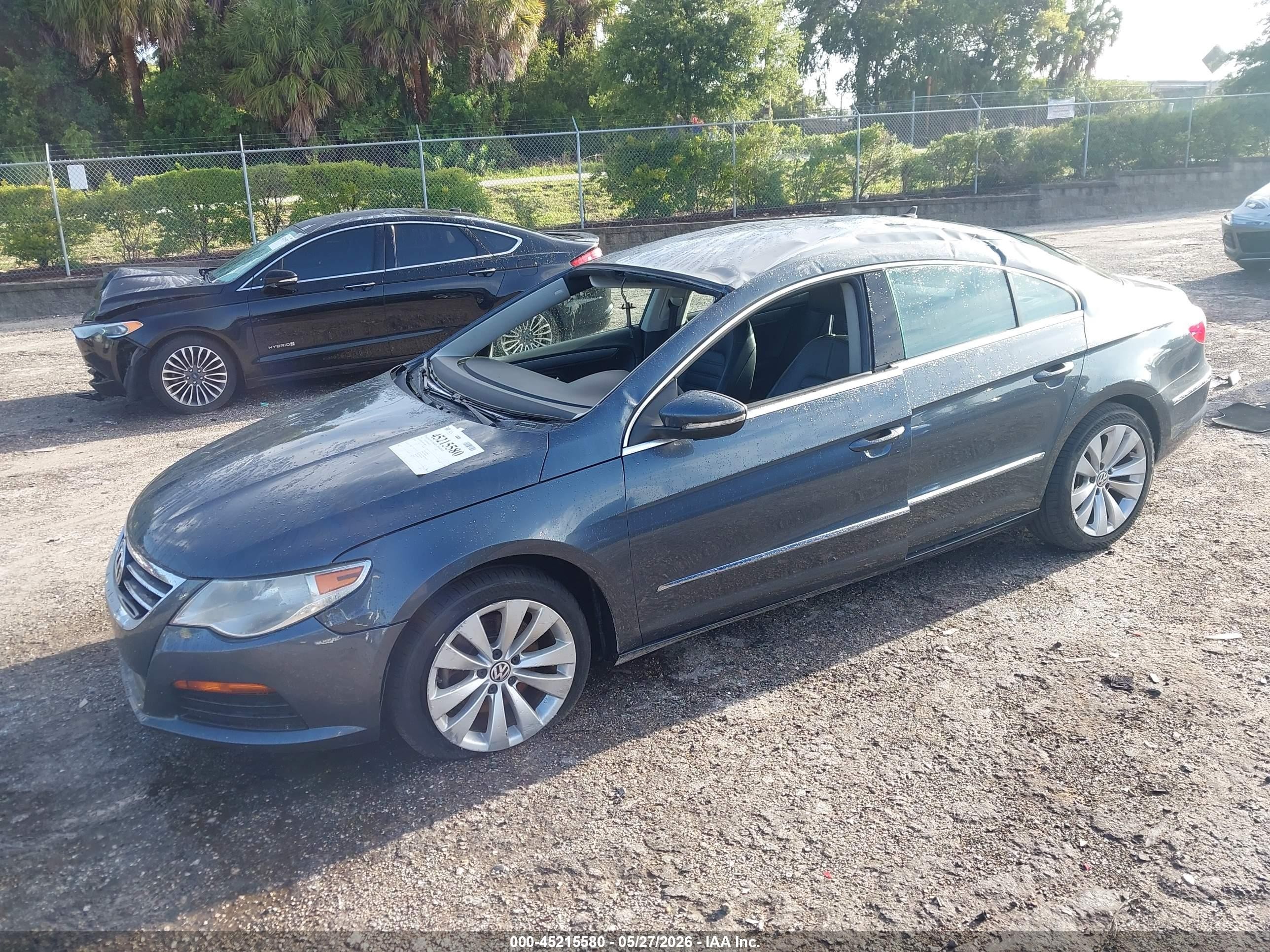 2012 Volkswagen Cc Sport Серый vin: WVWMN7AN1CE510001