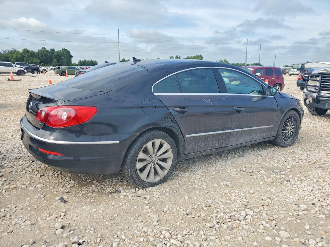 2012 Volkswagen Cc Sport Черный vin: WVWMN7AN1CE538834
