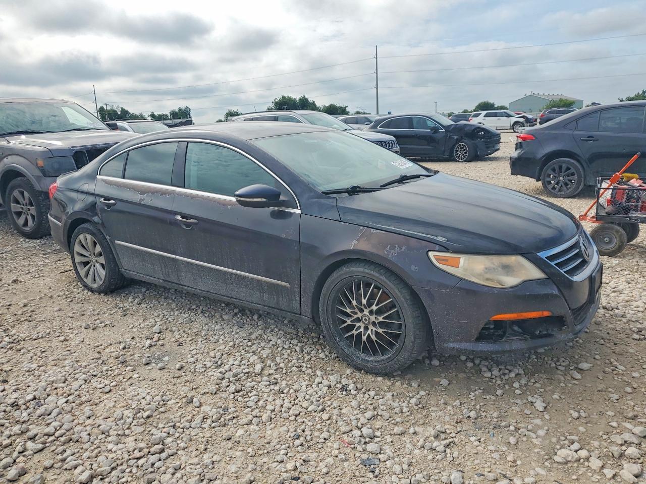 2012 Volkswagen Cc Sport Черный vin: WVWMN7AN1CE538834