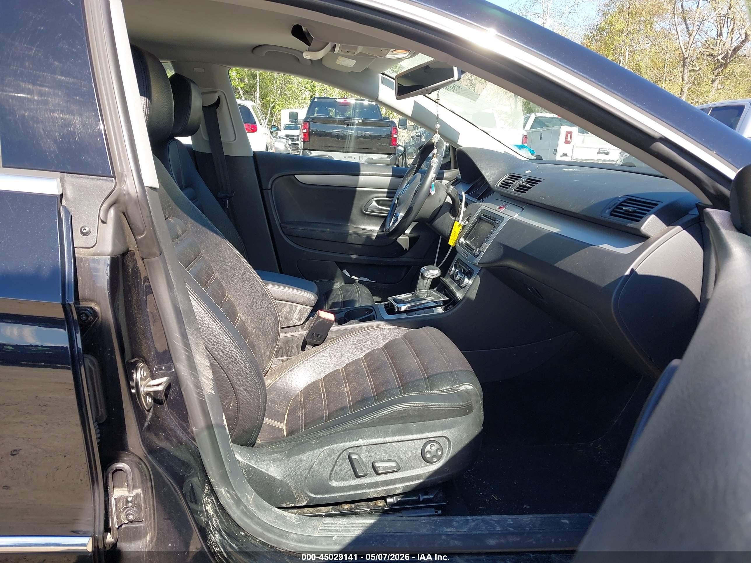 2011 Volkswagen Cc Sport Black vin: WVWMN7AN2BE701862