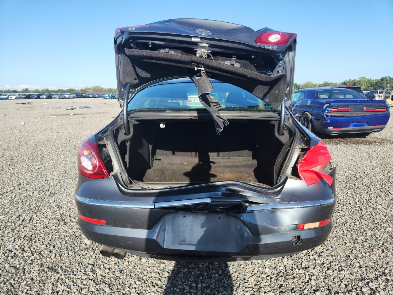 2010 Volkswagen Cc Sport Blue vin: WVWMN7AN3AE529405