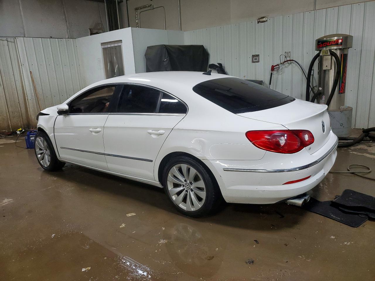 2011 Volkswagen Cc Sport White vin: WVWMN7AN3BE716435