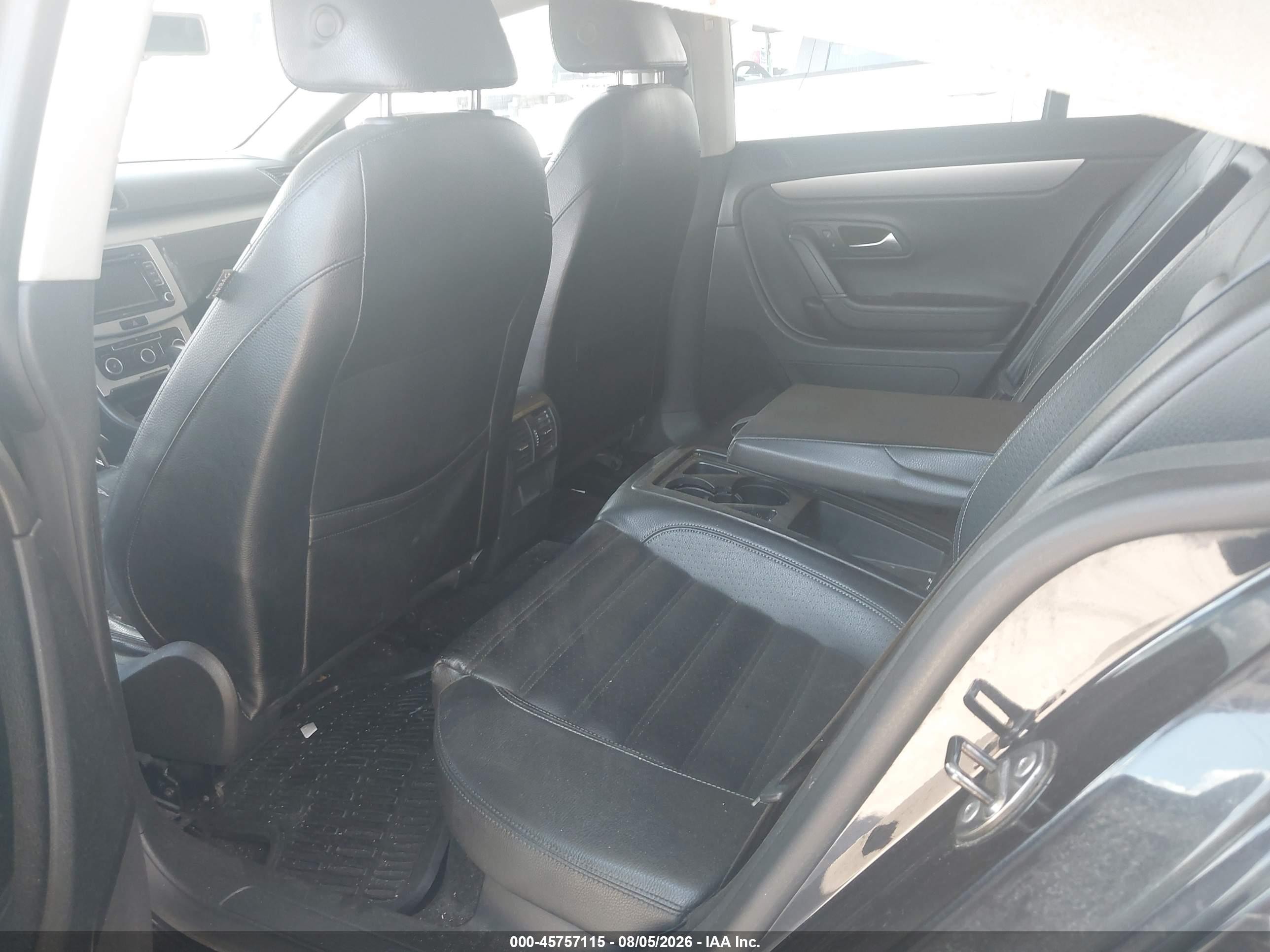 2012 Volkswagen Cc Sport Black vin: WVWMN7AN3CE500666