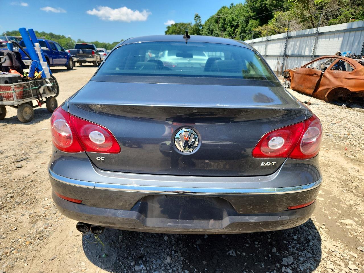 2012 Volkswagen Cc Sport Gray vin: WVWMN7AN3CE518780