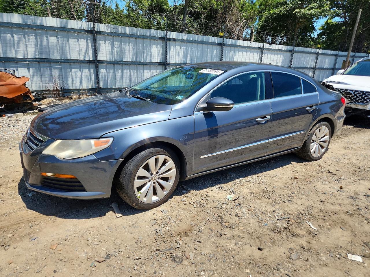2012 Volkswagen Cc Sport Gray vin: WVWMN7AN3CE518780