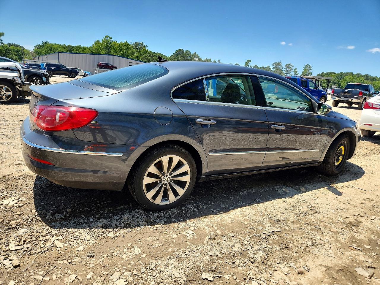 2012 Volkswagen Cc Sport Gray vin: WVWMN7AN3CE518780