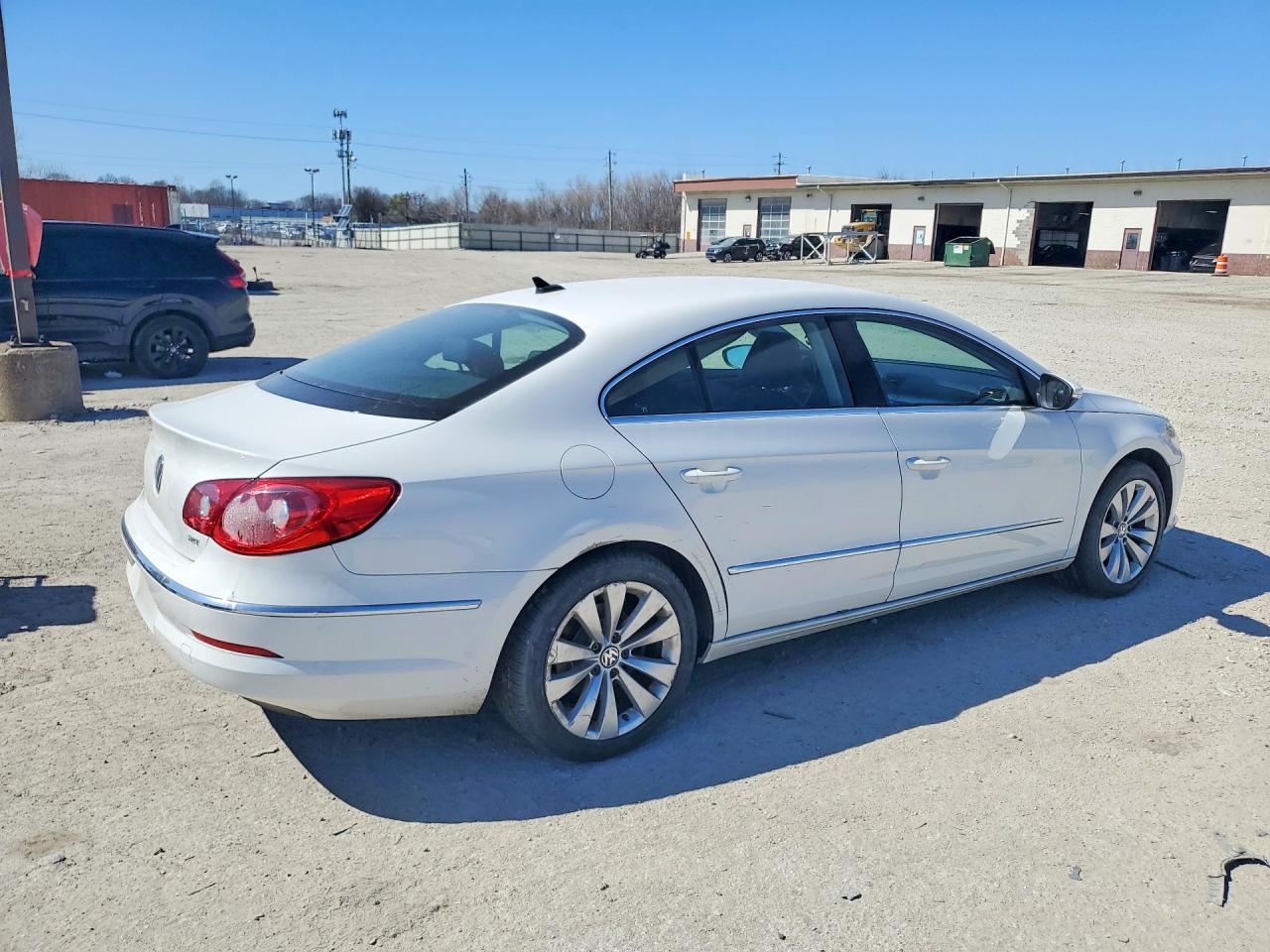 2011 Volkswagen Cc White vin: WVWMN7AN4BE710983