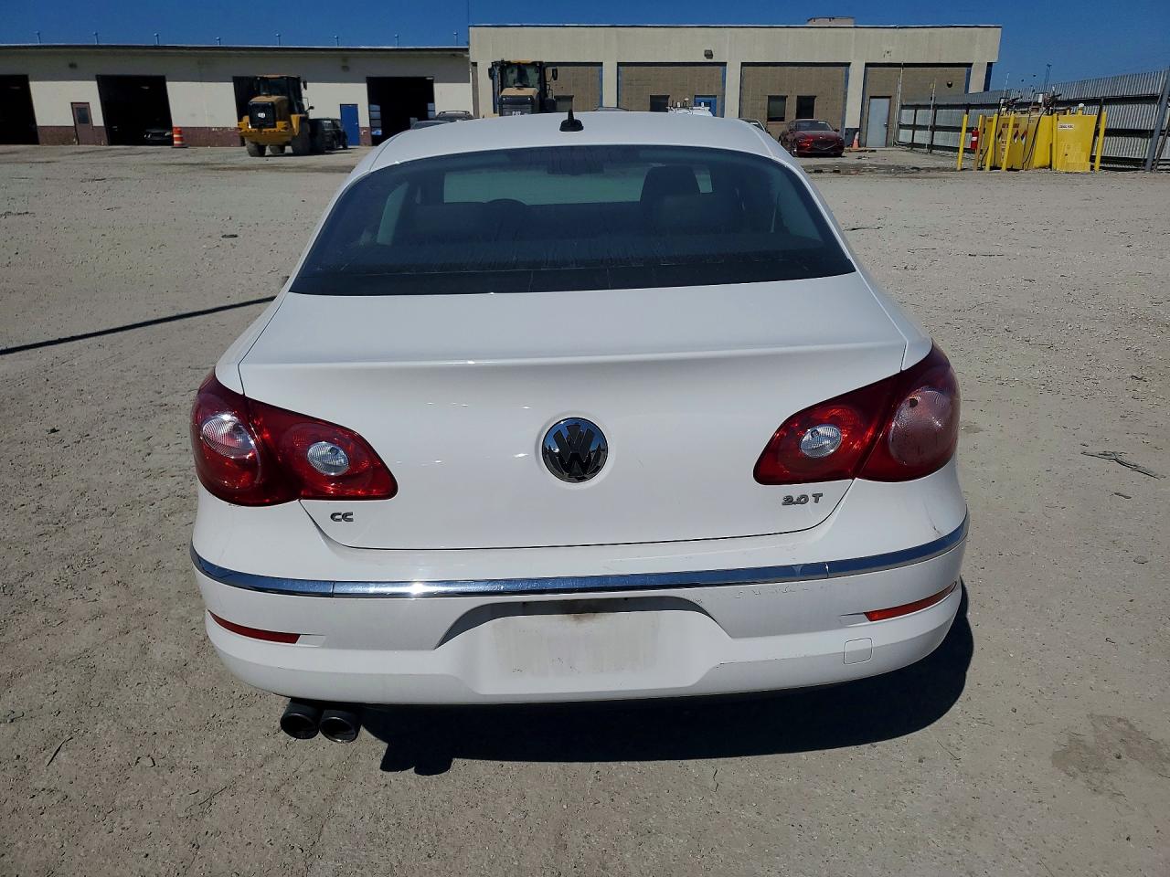 2011 Volkswagen Cc White vin: WVWMN7AN4BE710983