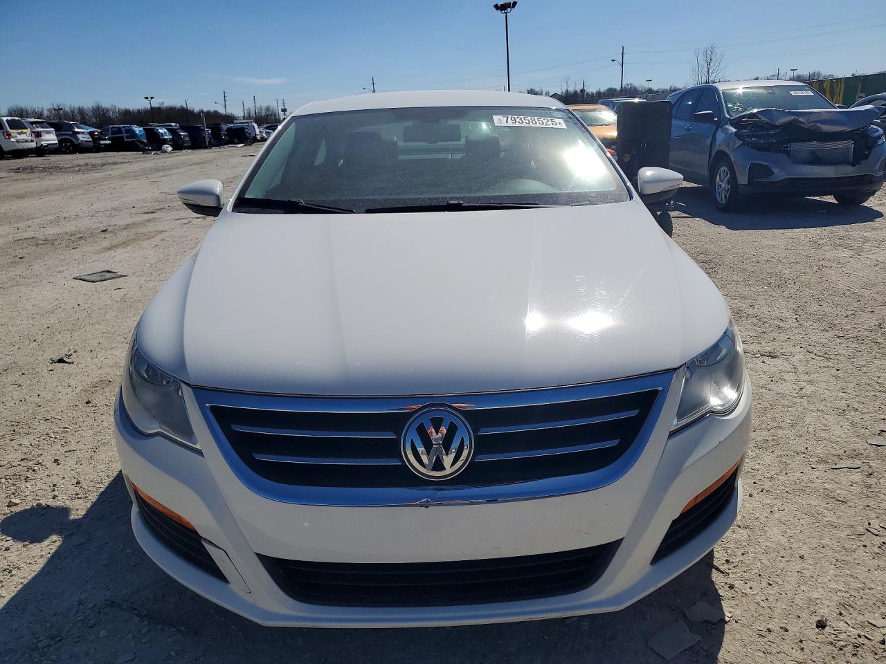 2011 Volkswagen Cc White vin: WVWMN7AN4BE710983