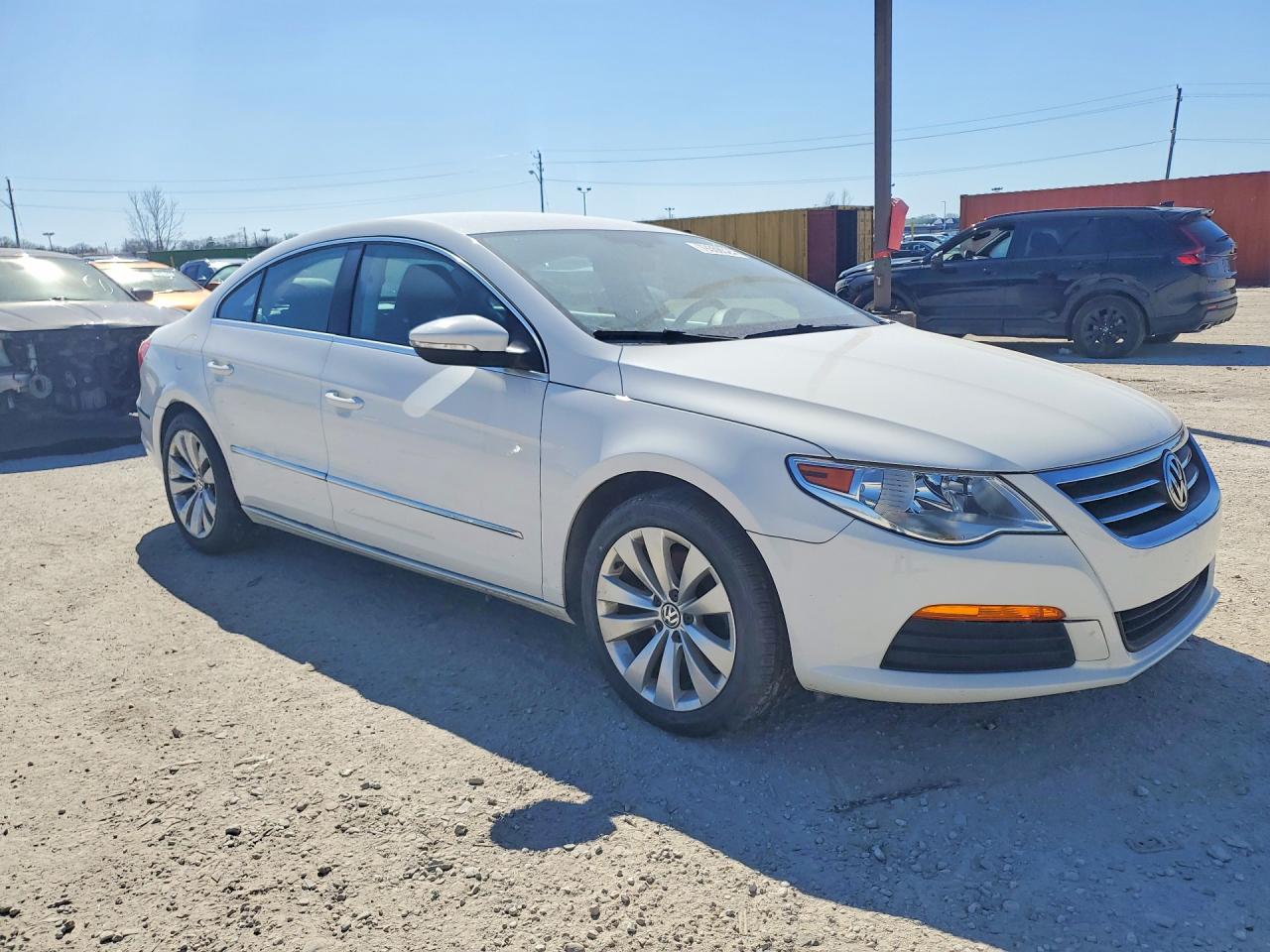 2011 Volkswagen Cc White vin: WVWMN7AN4BE710983