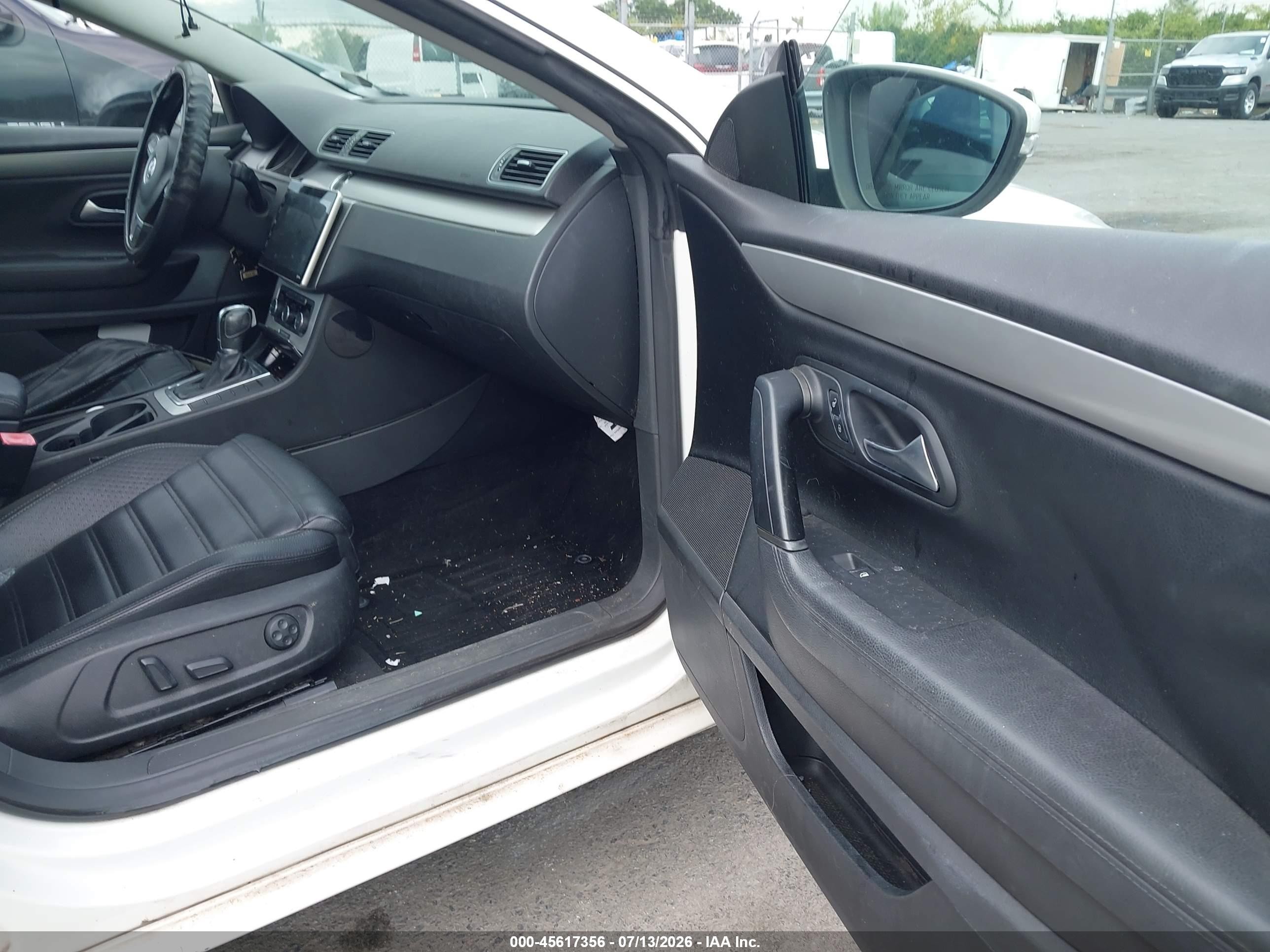 2012 Volkswagen Cc Sport White vin: WVWMN7AN4CE501079