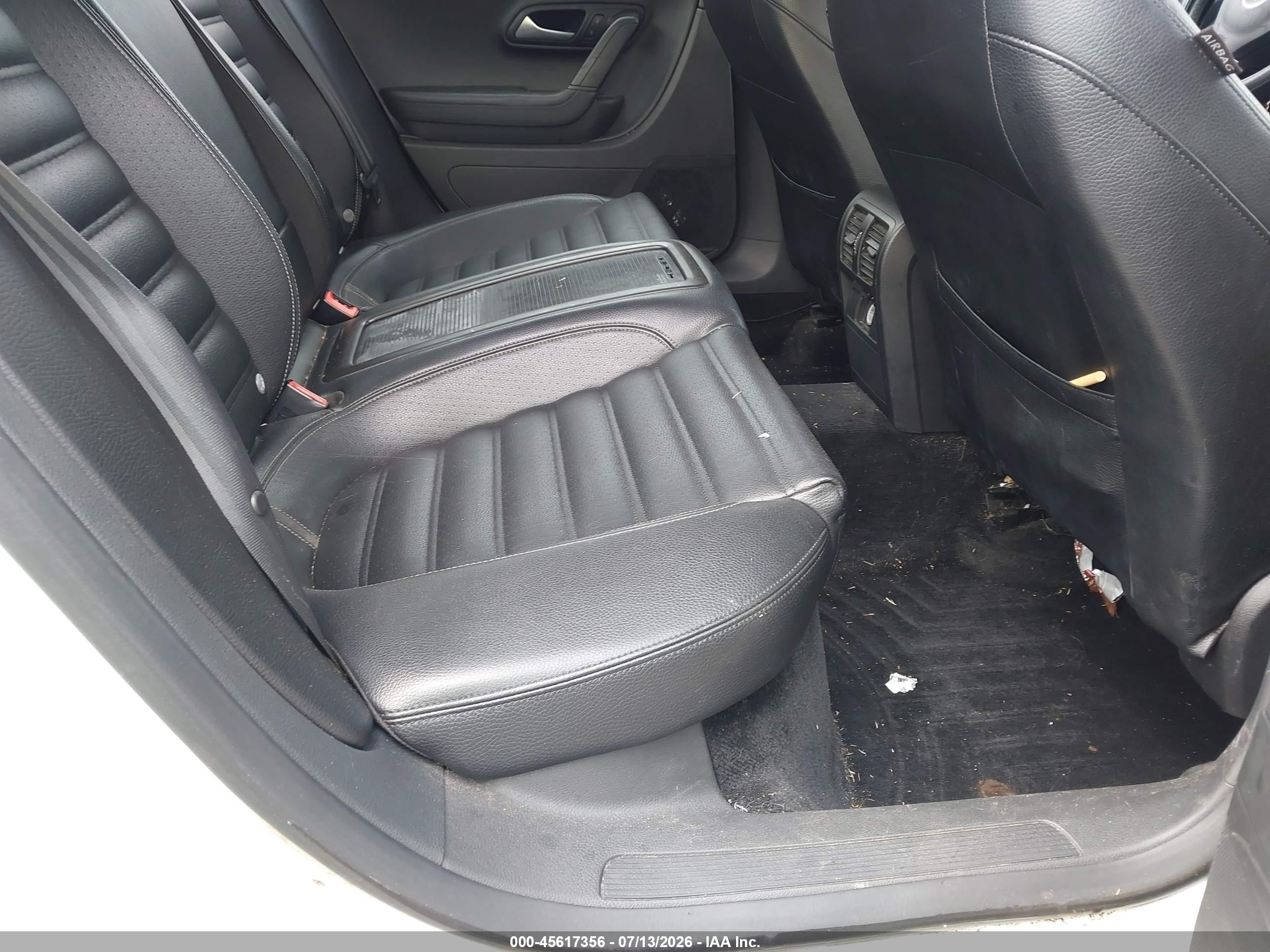 2012 Volkswagen Cc Sport White vin: WVWMN7AN4CE501079