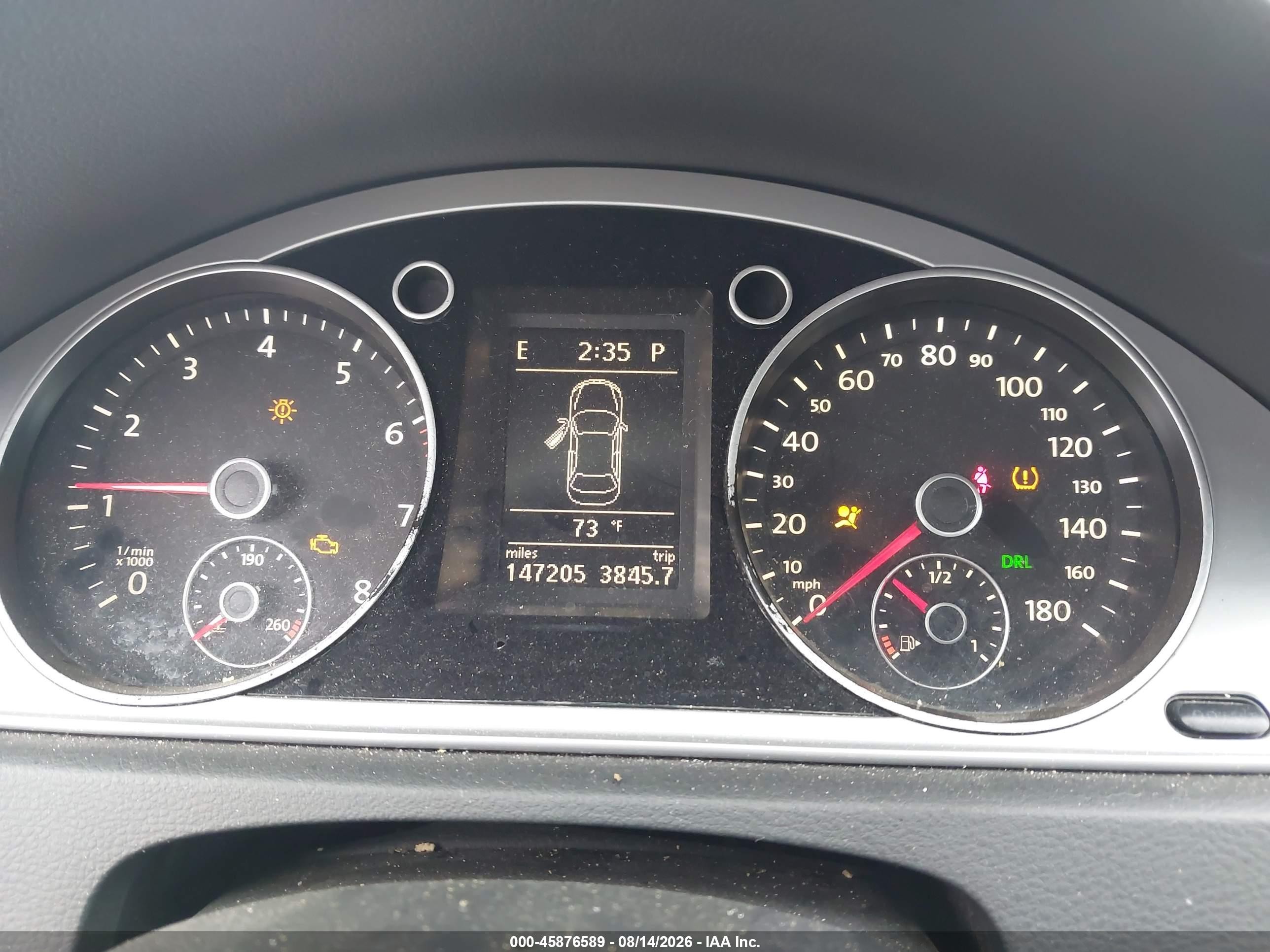2012 Volkswagen Cc   Blue vin: WVWMN7AN4CE503544