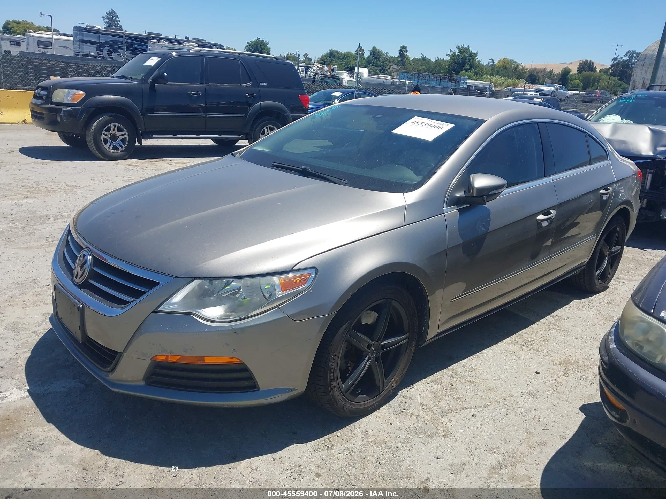 2012 Volkswagen Cc Sport Gray vin: WVWMN7AN4CE534194