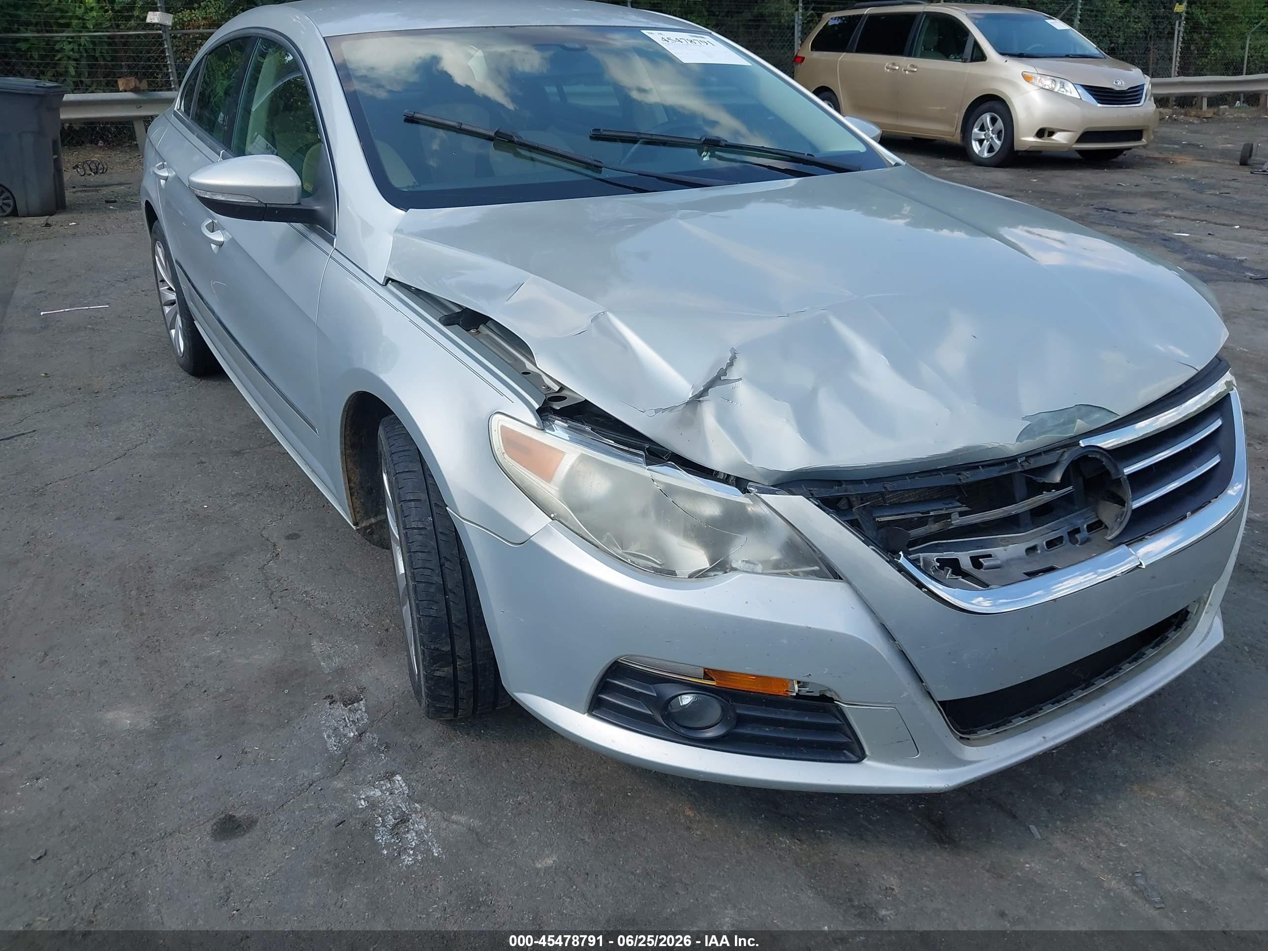 2010 Volkswagen Cc Sport Gray vin: WVWMN7AN5AE536291