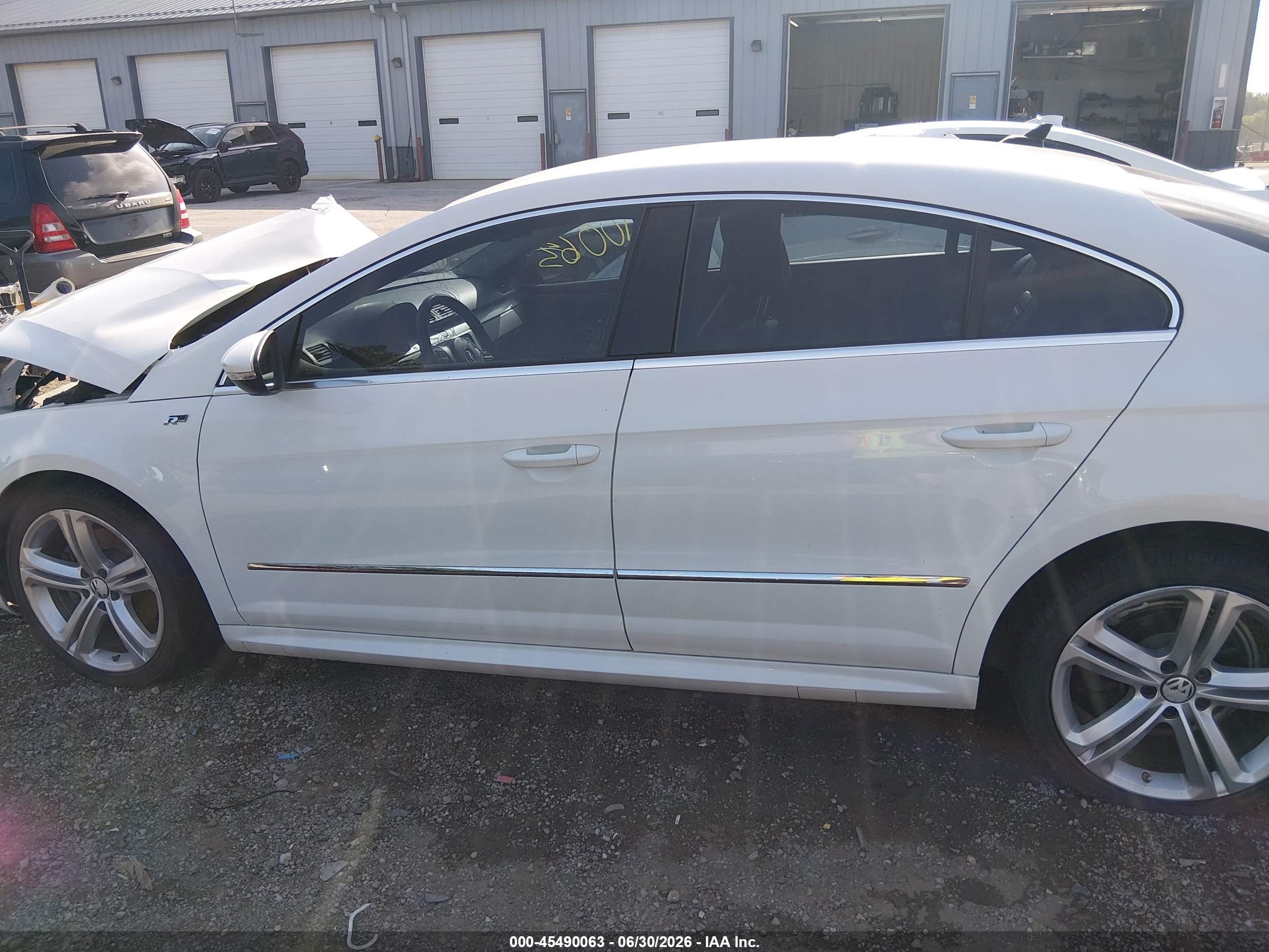 2012 Volkswagen Cc R-line White vin: WVWMN7AN5CE511216
