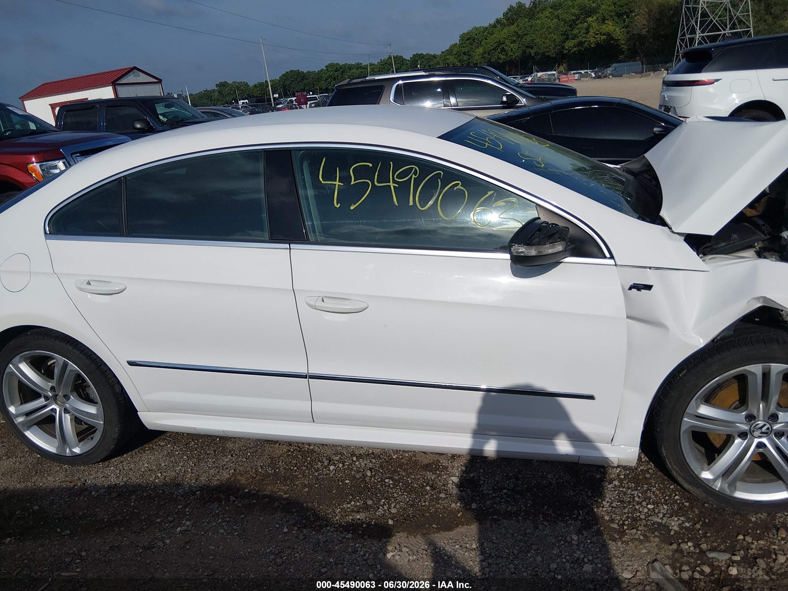 2012 Volkswagen Cc R-line White vin: WVWMN7AN5CE511216
