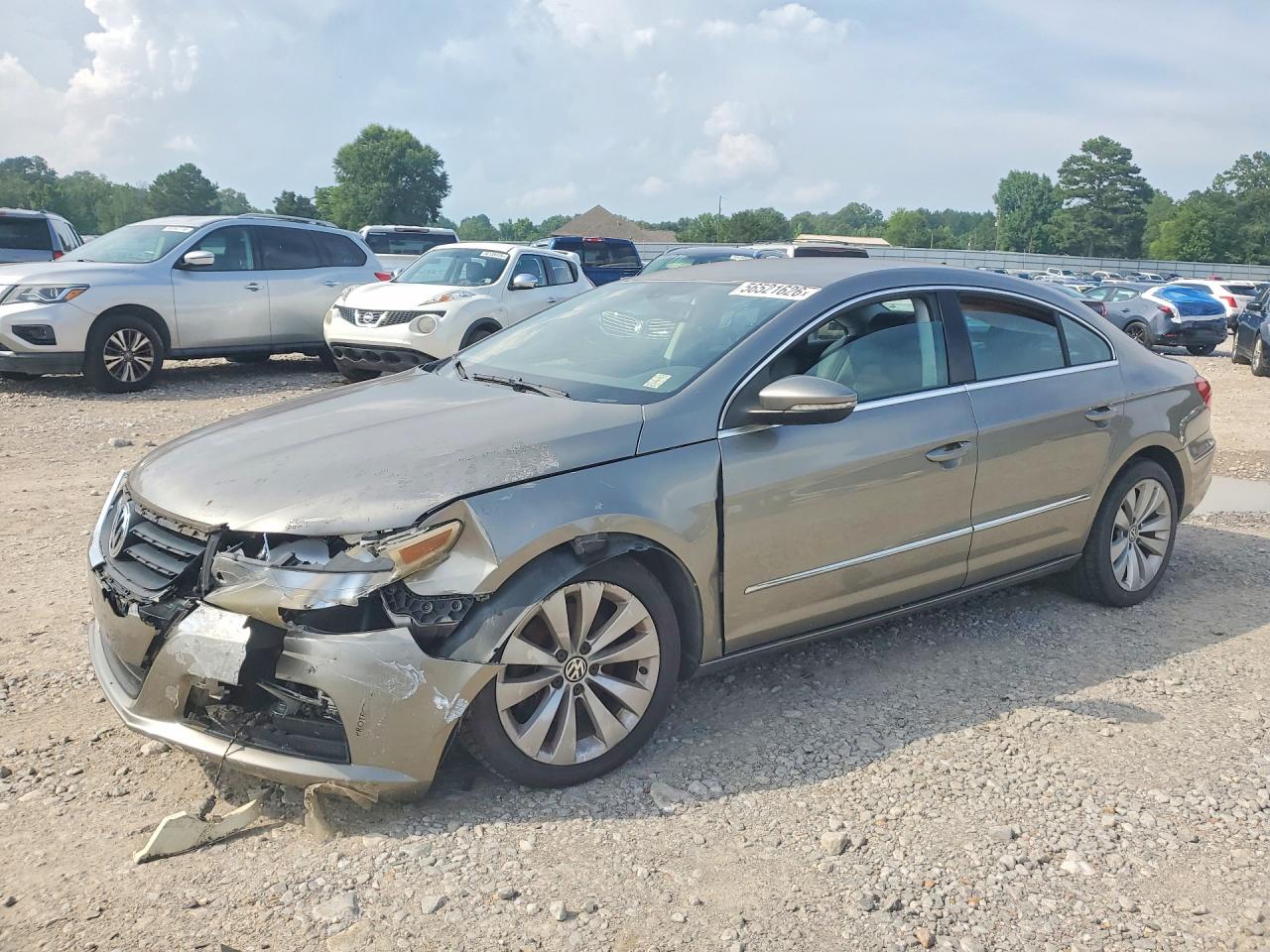 2012 Volkswagen Cc Sport Silver vin: WVWMN7AN5CE516318