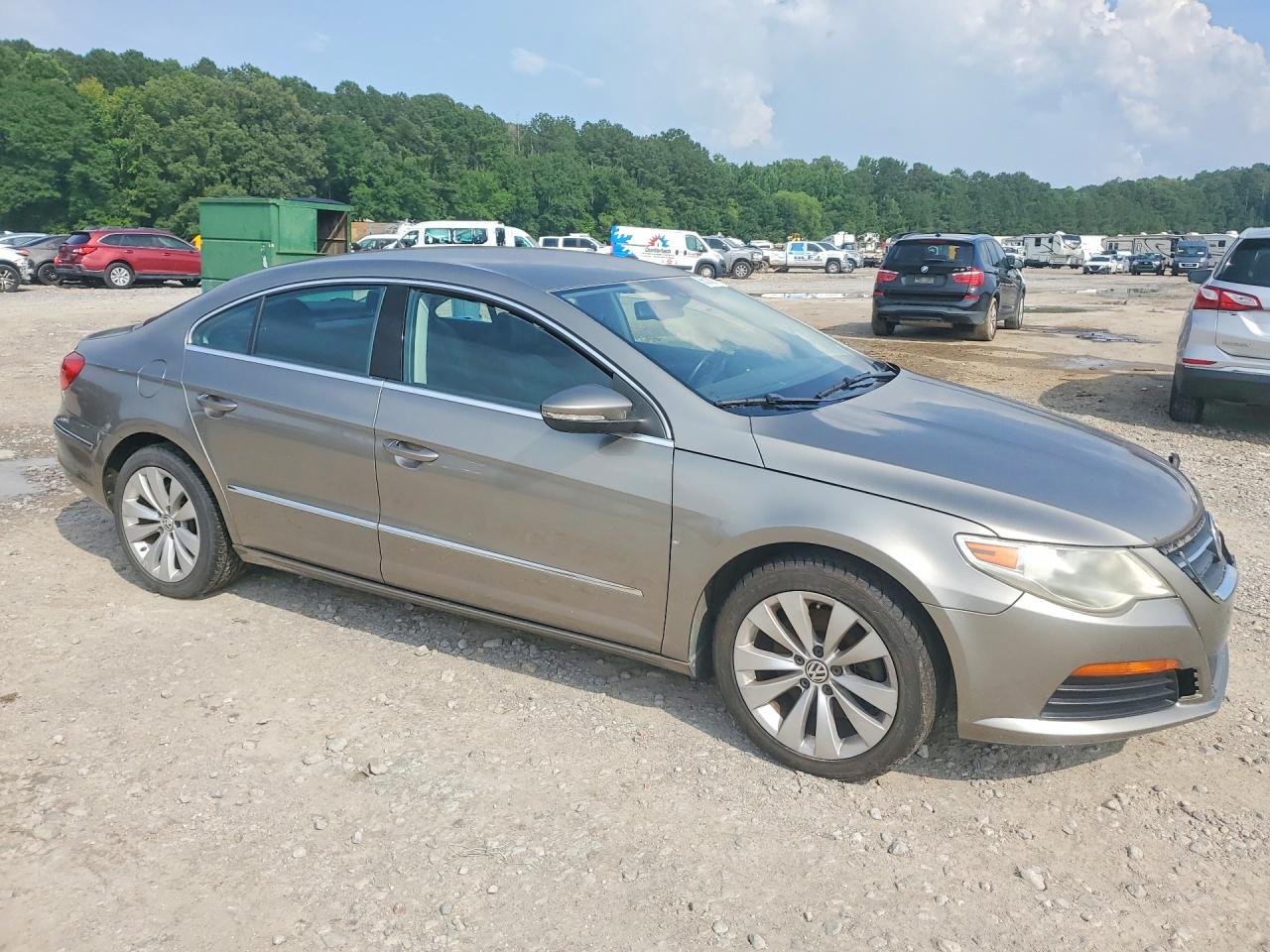 2012 Volkswagen Cc Sport Silver vin: WVWMN7AN5CE516318