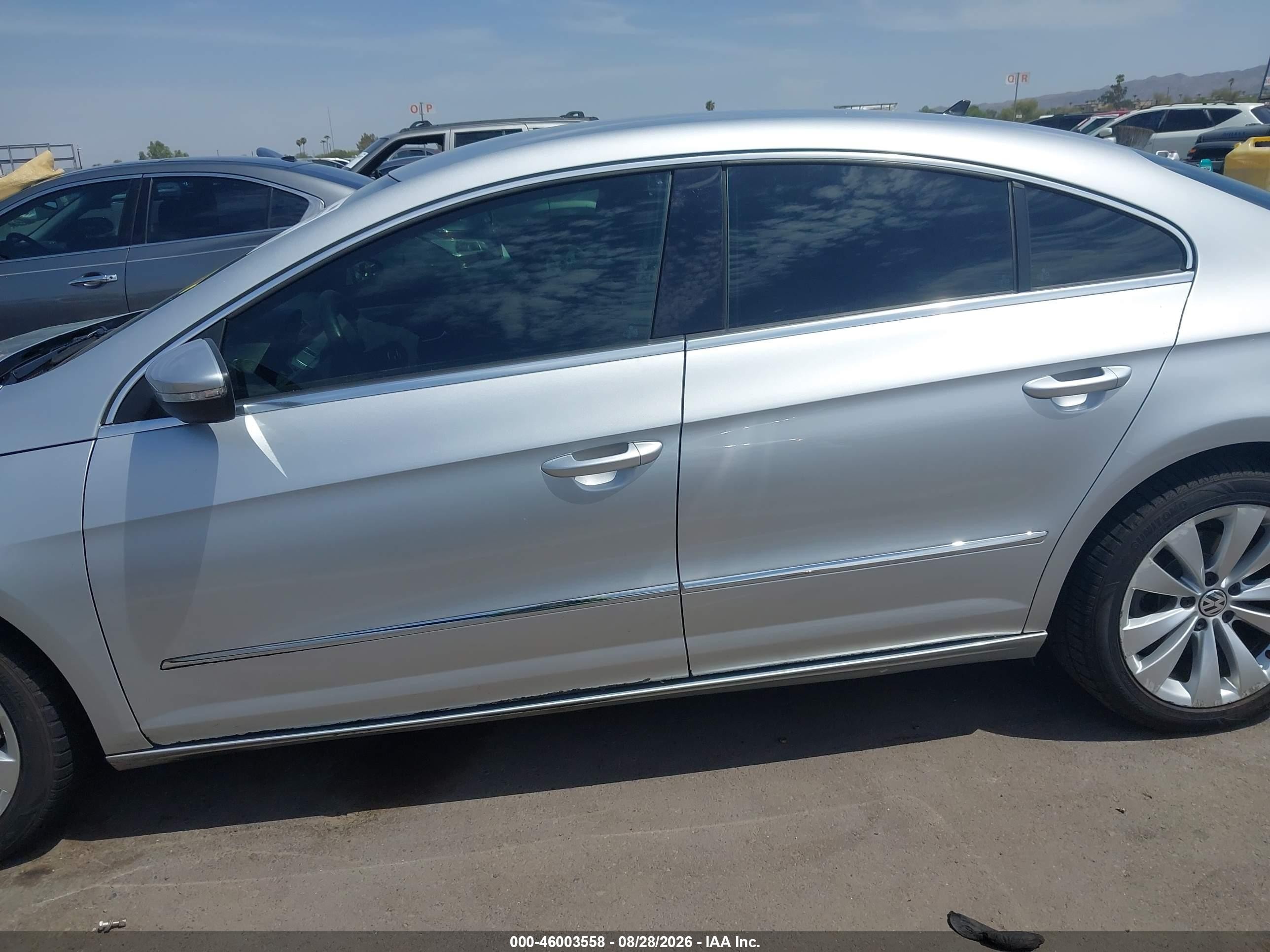 2010 Volkswagen Cc Sport Gray vin: WVWMN7AN6AE540365