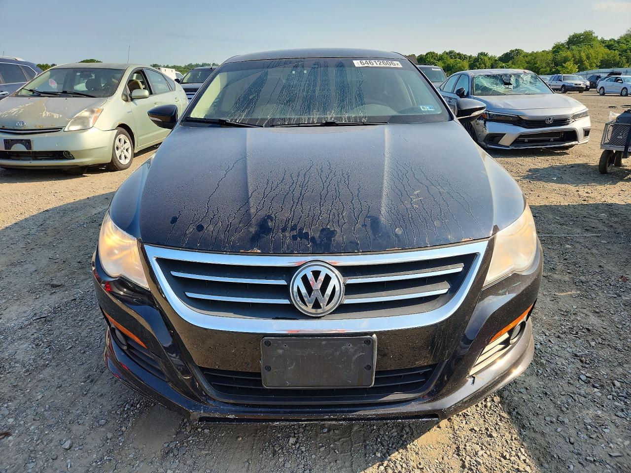 2010 Volkswagen Cc Sport Black vin: WVWMN7AN6AE554511
