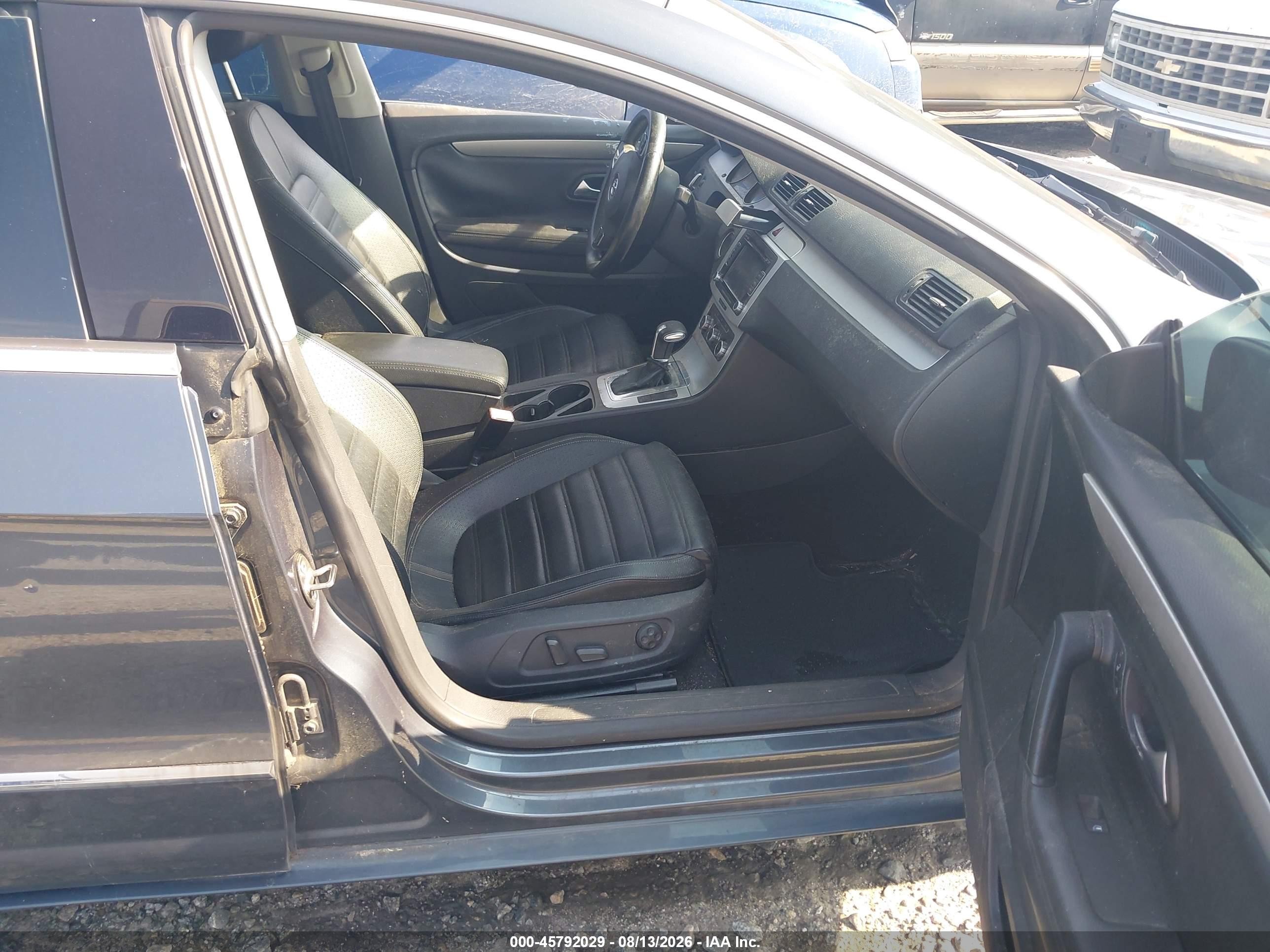 2011 Volkswagen Cc Sport Gray vin: WVWMN7AN6BE714422