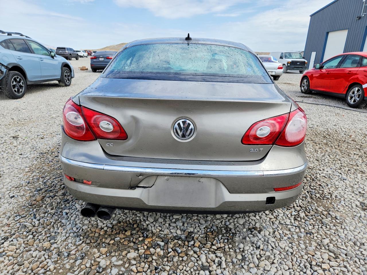 2012 Volkswagen Cc Sport Желто-коричневый vin: WVWMN7AN6CE500225