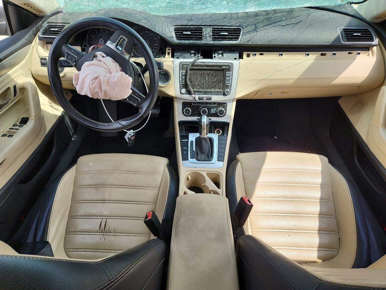 2012 Volkswagen Cc Sport Желто-коричневый vin: WVWMN7AN6CE500225