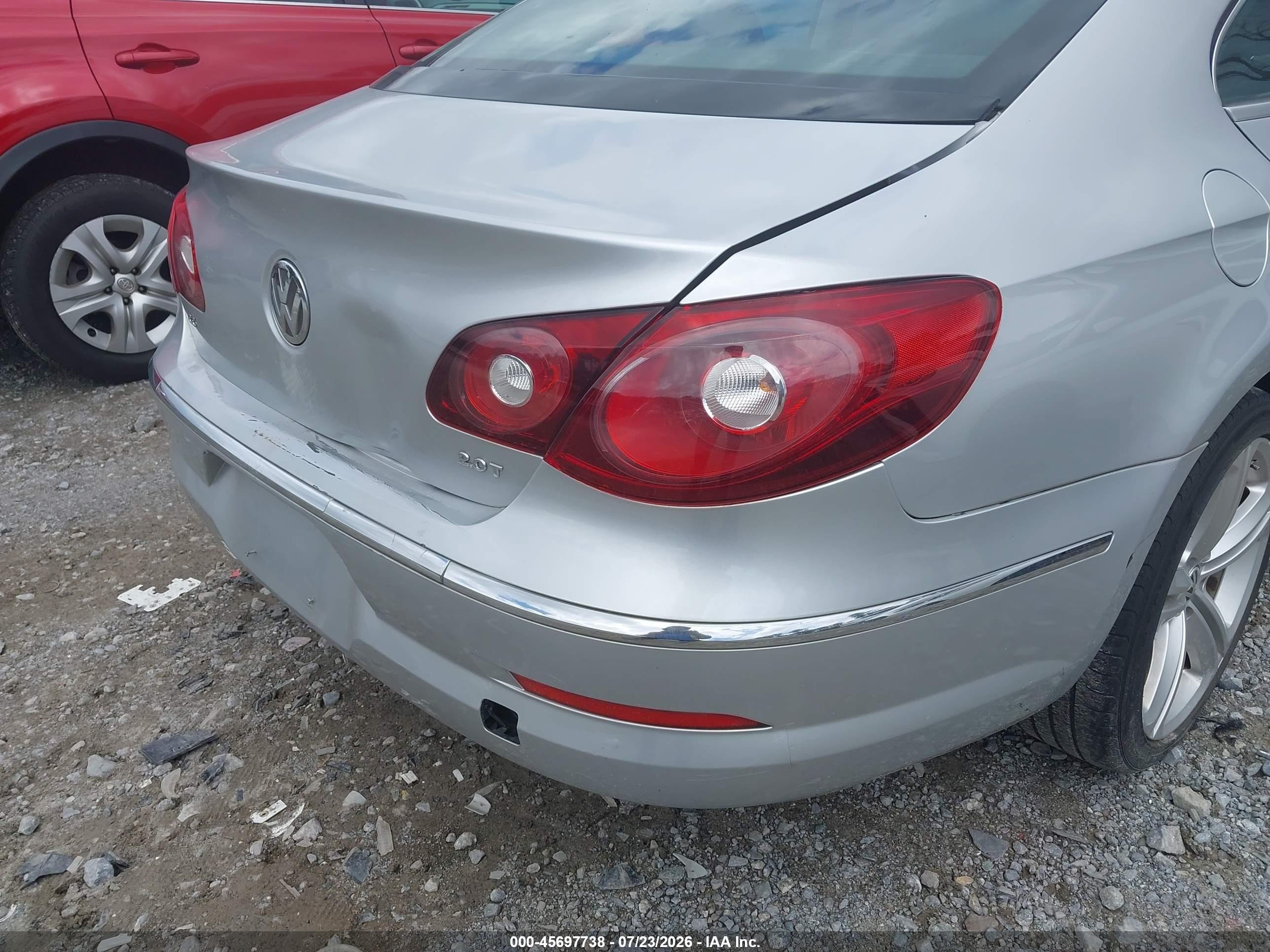 2012 Volkswagen Cc R-line Silver vin: WVWMN7AN6CE501391