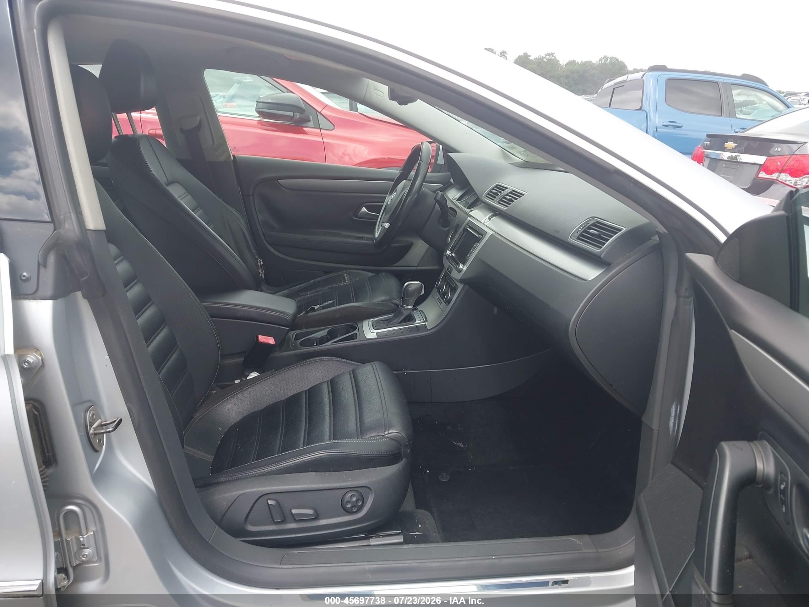 2012 Volkswagen Cc R-line Silver vin: WVWMN7AN6CE501391