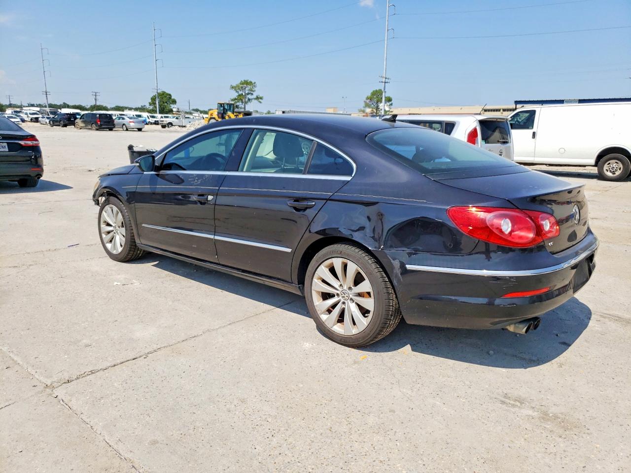 2012 Volkswagen Cc Sport Black vin: WVWMN7AN6CE505800