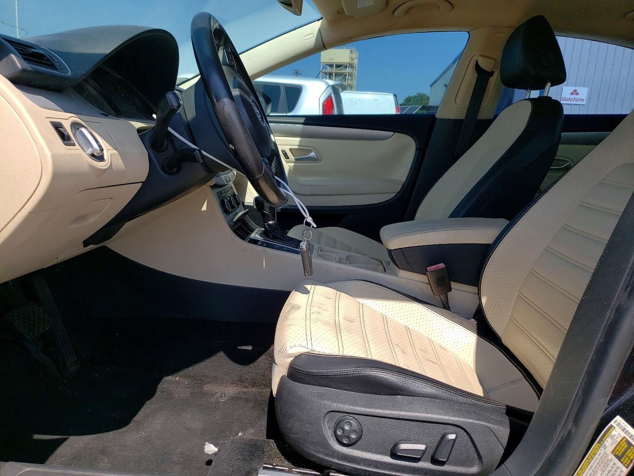 2012 Volkswagen Cc Sport Black vin: WVWMN7AN6CE505800