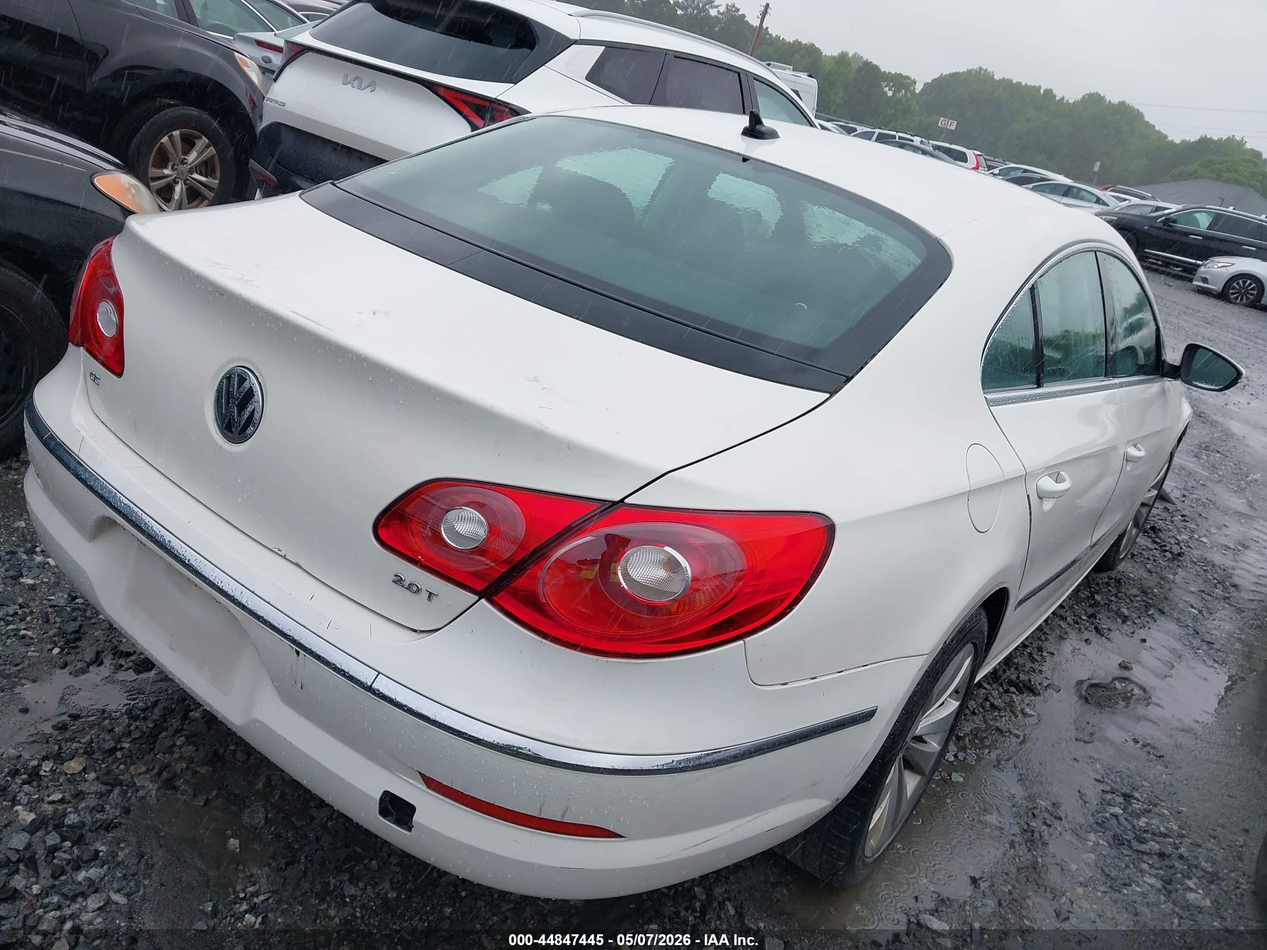 2011 Volkswagen Cc Sport Белый vin: WVWMN7AN7BE719869