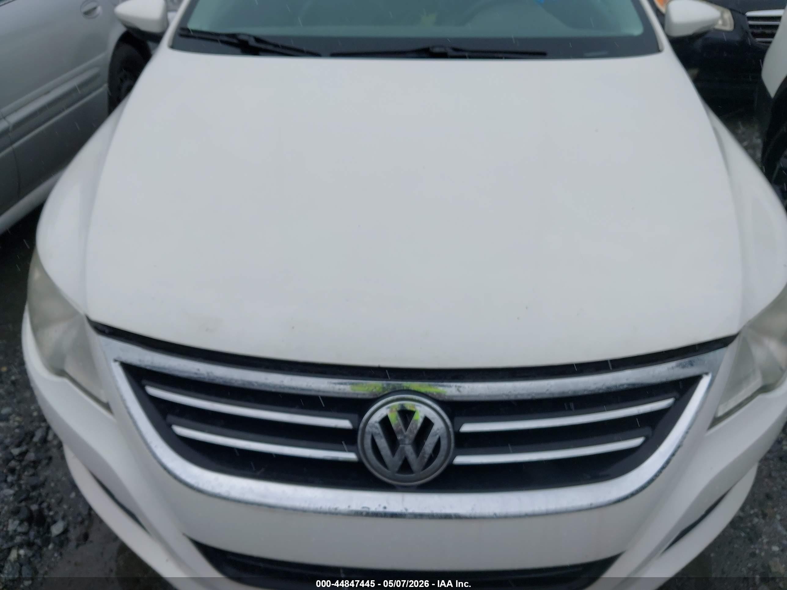 2011 Volkswagen Cc Sport Белый vin: WVWMN7AN7BE719869