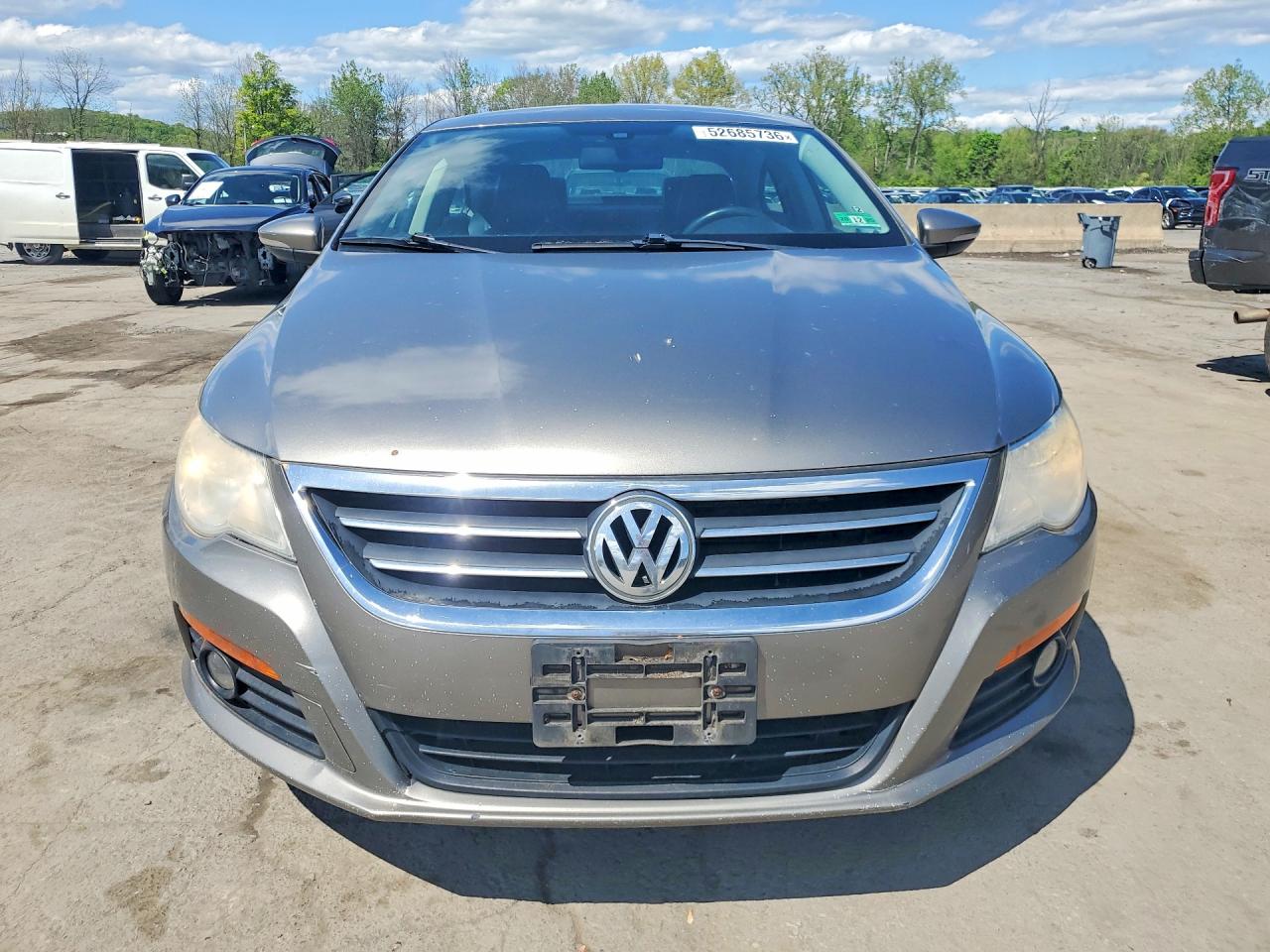 2012 Volkswagen Cc Sport Silver vin: WVWMN7AN7CE511072
