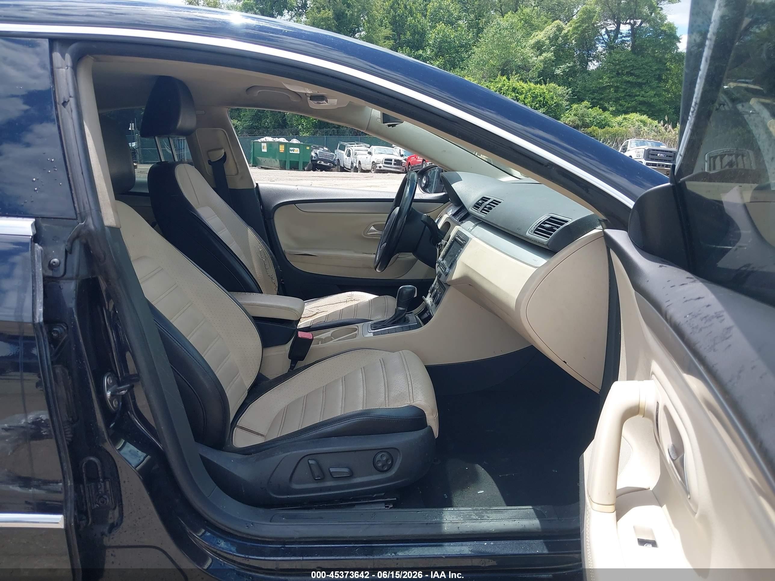 2012 Volkswagen Cc R-line/sport Black vin: WVWMN7AN7CE515753