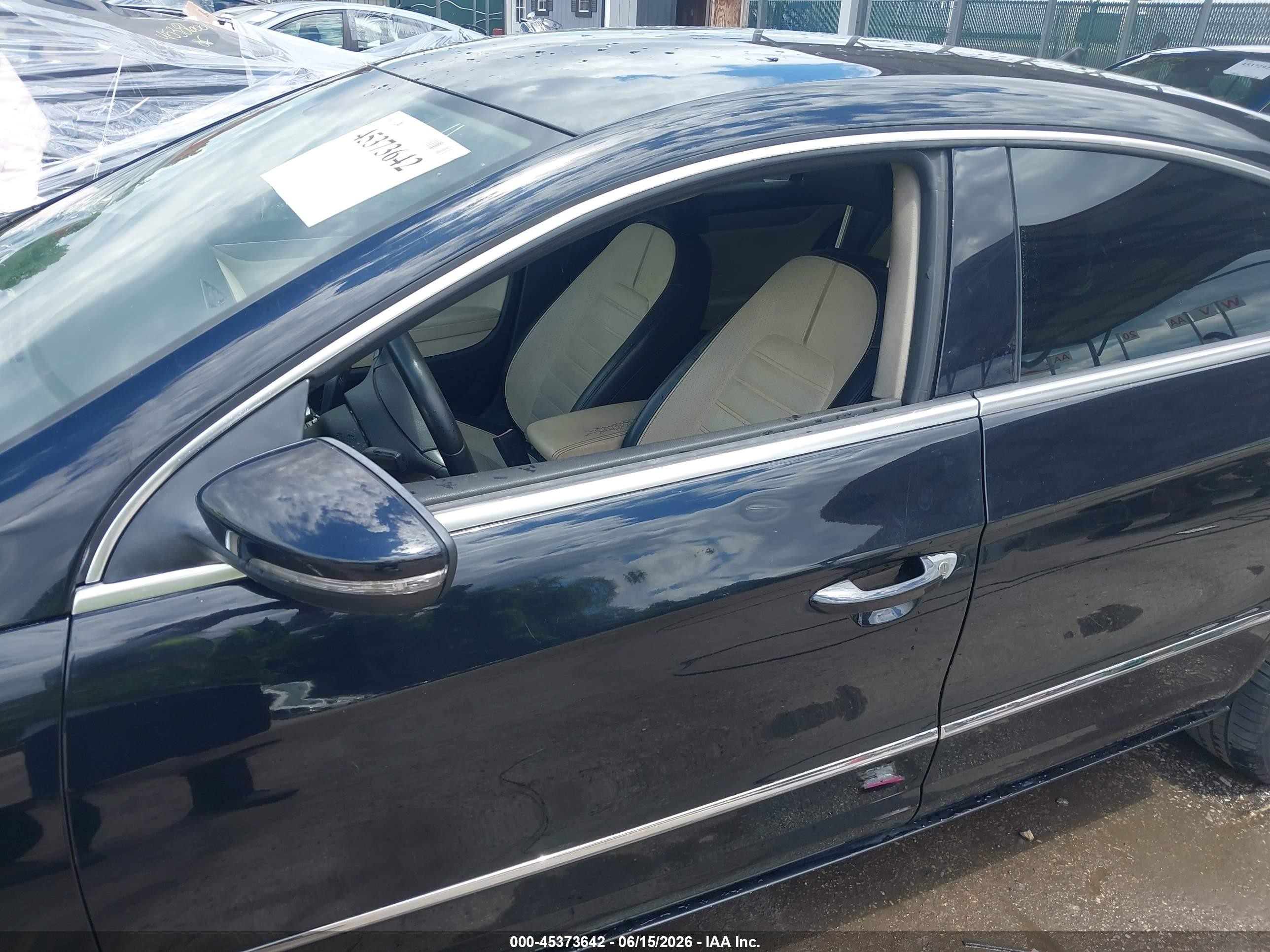2012 Volkswagen Cc R-line/sport Black vin: WVWMN7AN7CE515753