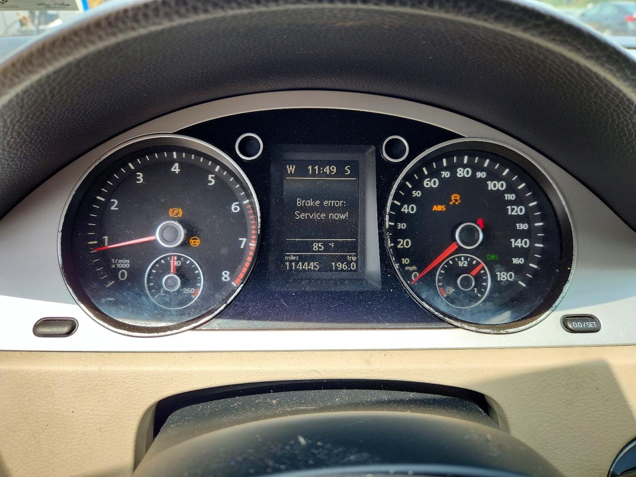 2011 Volkswagen Cc Sport Blue vin: WVWMN7ANXBE721888