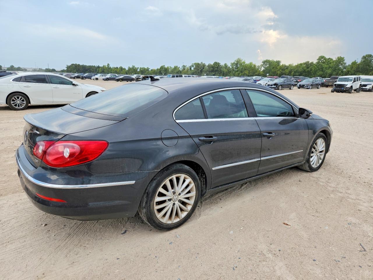 2012 Volkswagen Cc Sport Gray vin: WVWMN7ANXCE505329