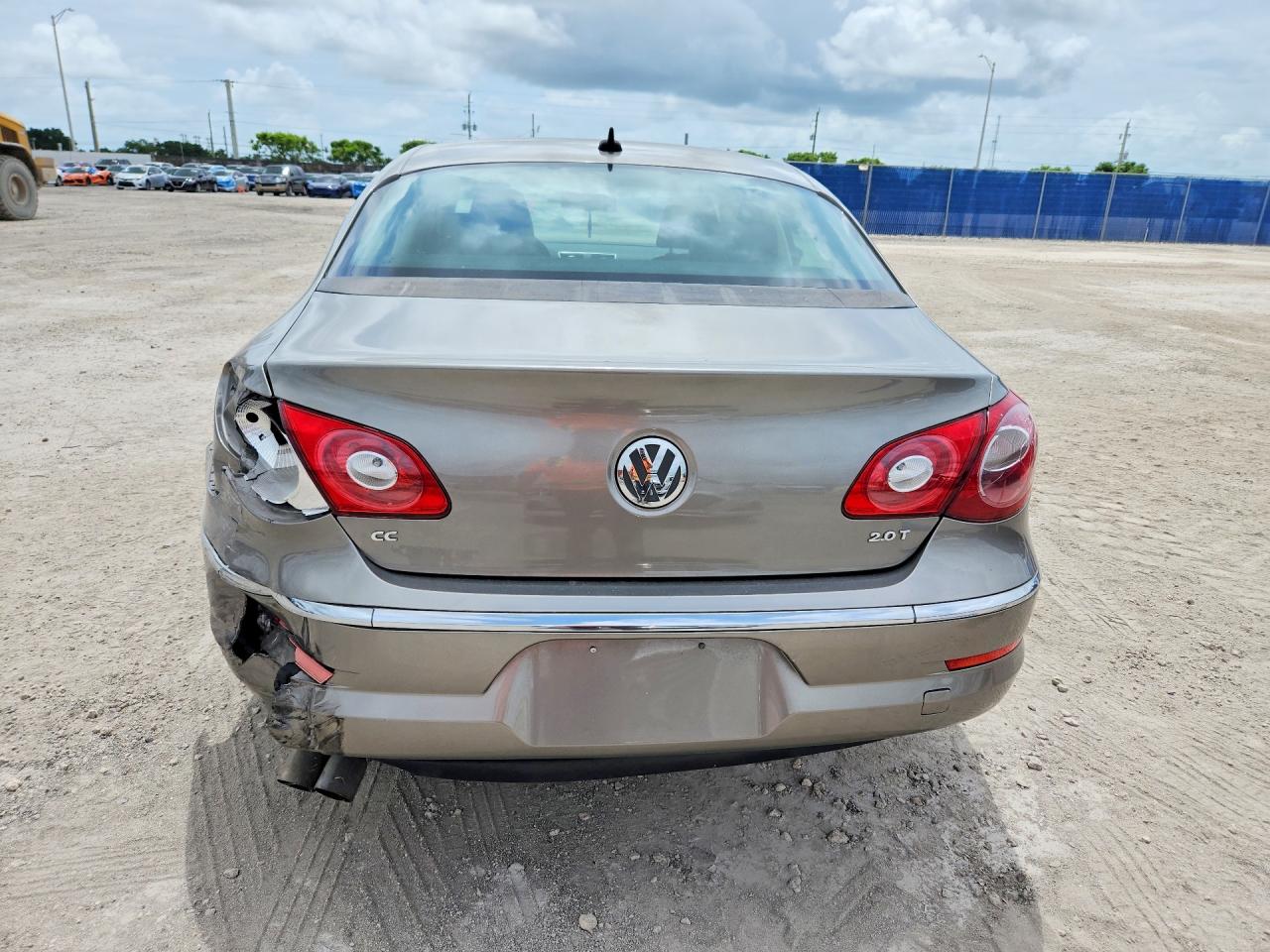 2012 Volkswagen Cc Sport Gray vin: WVWMN7ANXCE515391