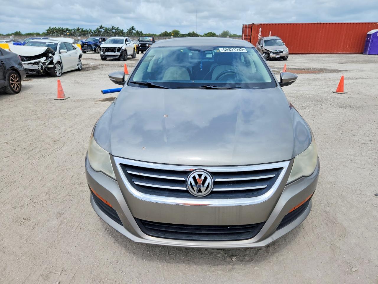 2012 Volkswagen Cc Sport Gray vin: WVWMN7ANXCE515391